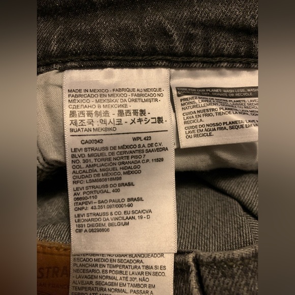 ✨⚡️💥 WEDE STRAIGHT fit women's Take a hint black jeans - Picture 8 of 13